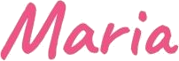 Maria's signature